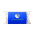 Pillow Case with Business Card Slot - White Mints